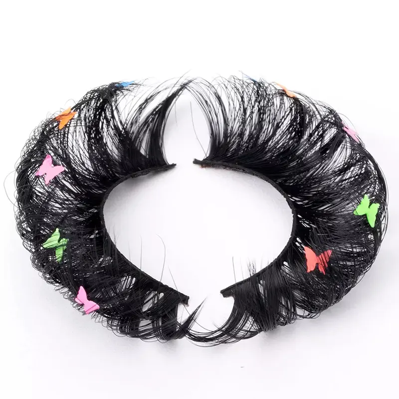 2022 Russian Volume Faux Mink Strip Lashes Spalvotos blakstienos