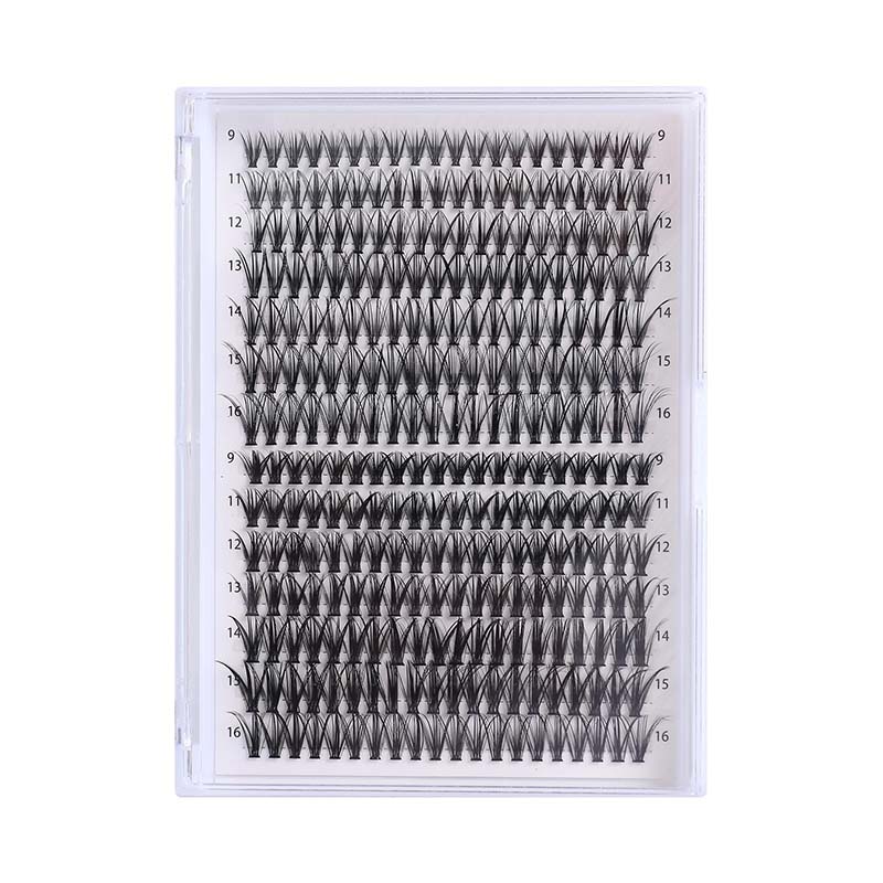 30D 40D 9-18mm Cluster Lashes Mišrus padėklas