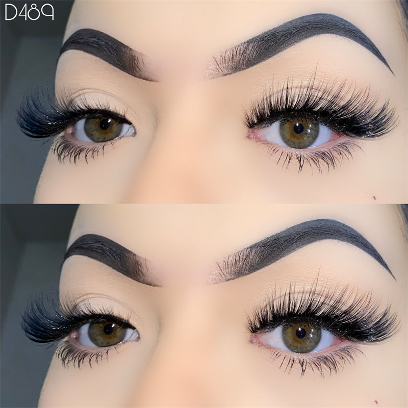 3D Volume Cat-eye Lashes Strip netikras blakstienas