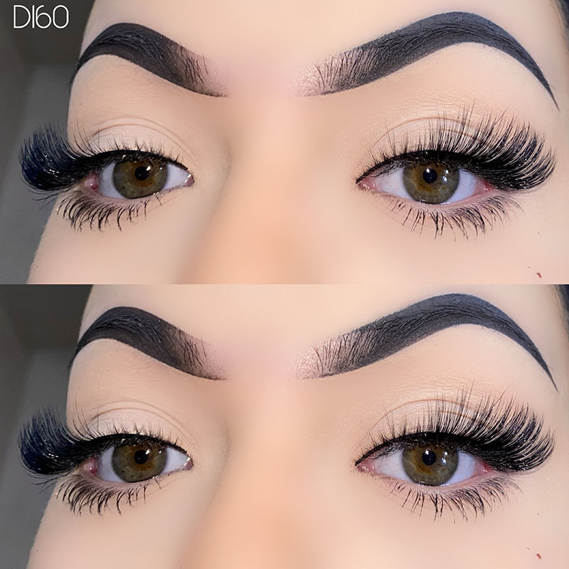 Blakstienos Faux 3D Mink Lashes Cat Eye Lashes