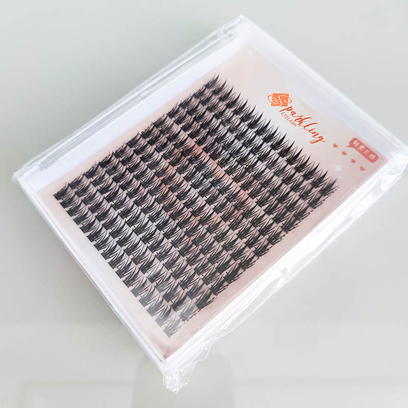 Individual Lashes 192vnt C Curl DIY blakstienų priauginimo rinkinys
