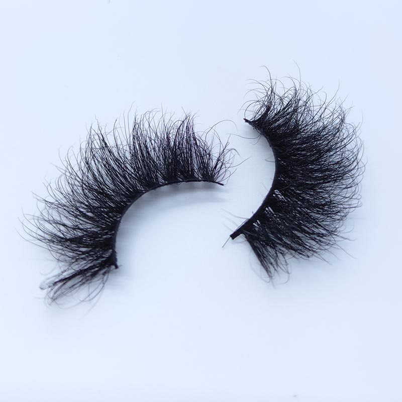 Pure audinės blakstienos lelija Dirbtinės blakstienos Fluffy 8D Faux Lashes
