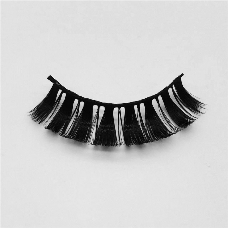 Rusiškos juostinės blakstienos D garbanotos 15mm